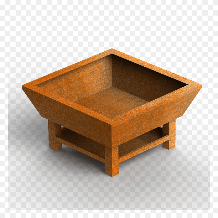 900x900 Classic Fire Pit Coffee Table, Furniture, Wood, Plywood HD PNG Download