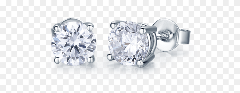 540x268 Classic Four Post Diamond Stud Earrings Setting, Accessories, Accessory, Jewelry HD PNG Download