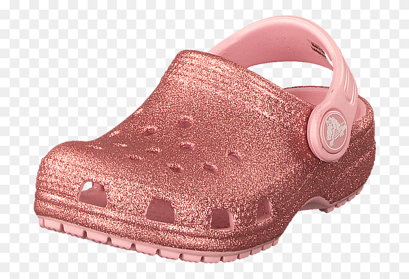 705x514 Classic Glitter Clog Kids Blossom Crocs Con Glitter, Clothing, Apparel, Footwear Descargar Hd Png