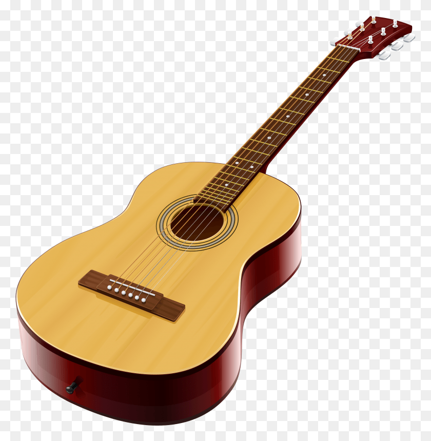 3718x3809 Classic Guitar Clipart Guitar With No Background, Leisure Activities, Musical Instrument, Bass Guitar HD PNG Download