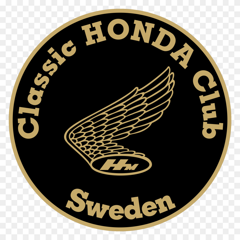 2191x2191 Descargar Png Clásico Honda Club Logotipo Transparente Logotipo De Honda, Símbolo, Marca Registrada, Texto Hd Png