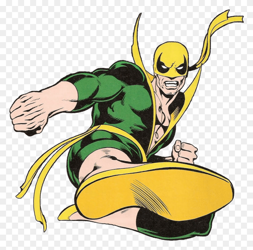 959x949 Classic Iron Fist By John Byrne Iron Fist Marvel John Byrne, Person, Human, Hand HD PNG Download