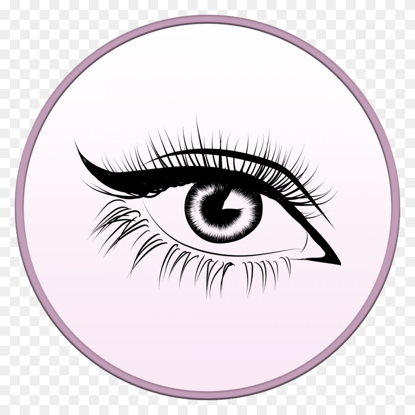 1080x1080 Classic Lashes Eye, Contact Lens HD PNG Download