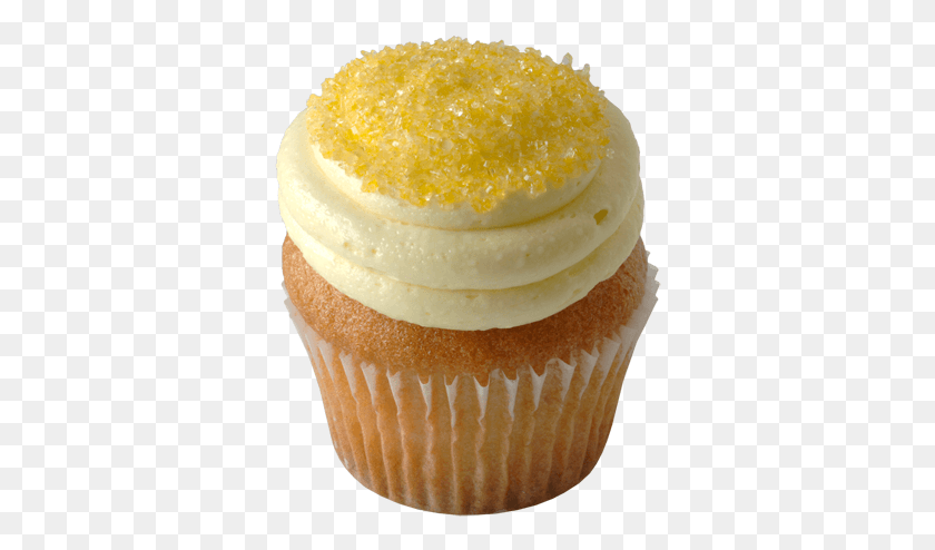 348x434 Classic Lemon Cupcake Lemon Cakes In, Cream, Cake, Dessert HD PNG Download