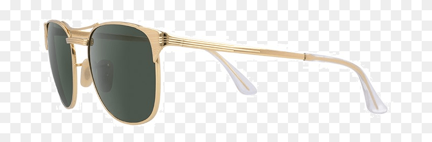 690x217 Classic Made In Italy Ray Ban With A Gold Metal Frame Shadow, Sunglasses, Accessories, Accessory HD PNG Download