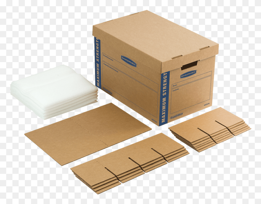 904x692 Classic Maximum Strength Kitchen Moving Box Kit Box, Cardboard, Rug, Carton HD PNG Download