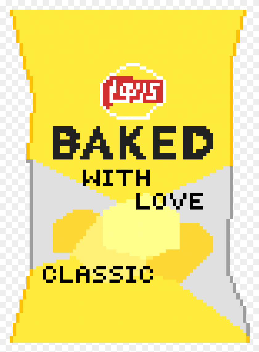 865x1201 Classic Potato Chips 8 Bit, Text, Label, Paper HD PNG Download