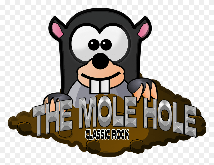 1401x1058 Classic Rock Cartoon Mole, Word, Texto, Animal Hd Png