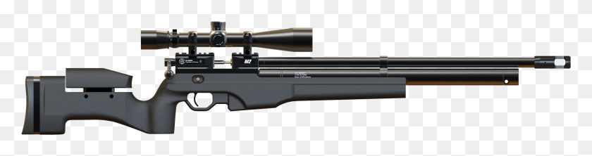 2748x574 Классический Снайперский Пистолет Magpul Hunter Long Action Stock, Пистолет, Оружие, Вооружение Hd Png Скачать