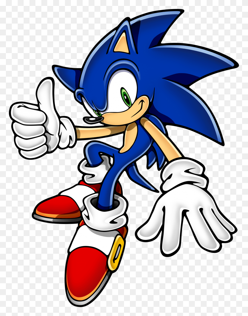 1734x2249 Classic Sonic On The Other Hand Is The Sonic We All Sonic The Hedgehog HD PNG Download