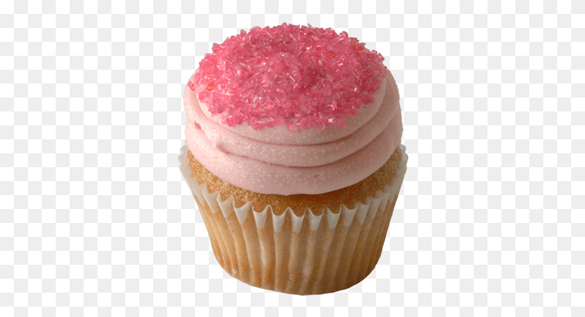 334x395 Classic Strawberry Cupcake Cupcake, Cream, Cake, Dessert HD PNG Download
