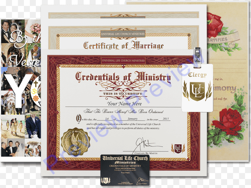 Classic Wedding Set Universal Church Offering Certificate, Text, Person, Flower, Plant Transparent PNG