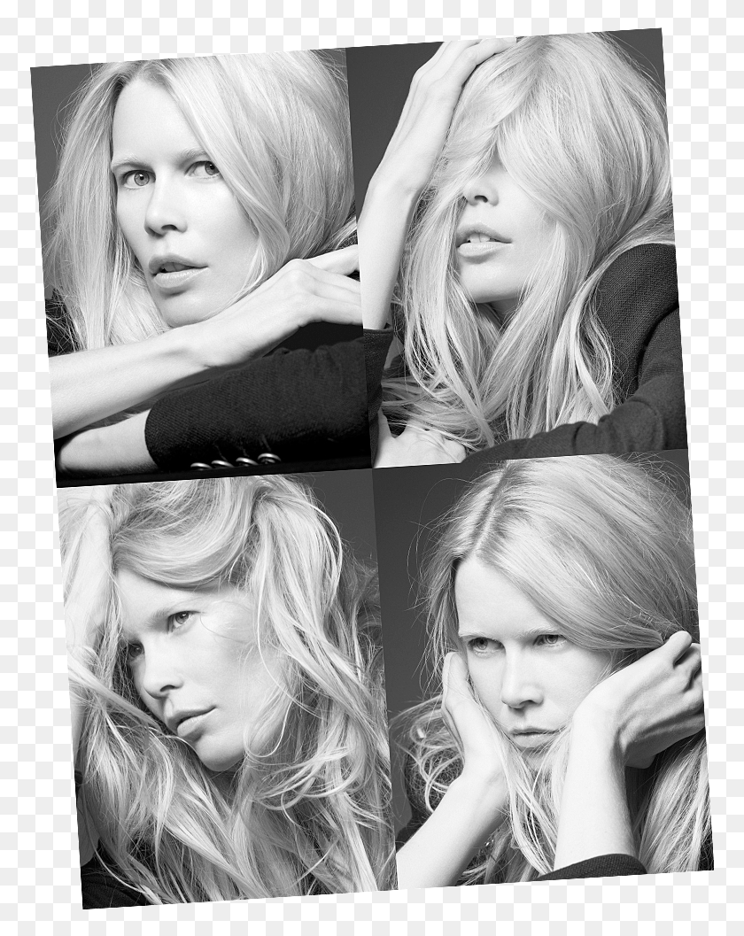773x997 Claudia Schiffer By Liz Collins Girl, Blonde, Woman, Kid HD PNG Download