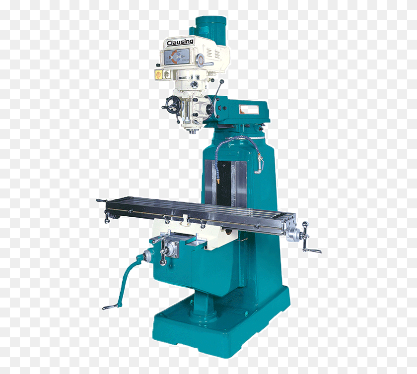 458x694 Clausing Manual Turret Mill Clausing Milling Machine, Toy, Lathe HD PNG Download