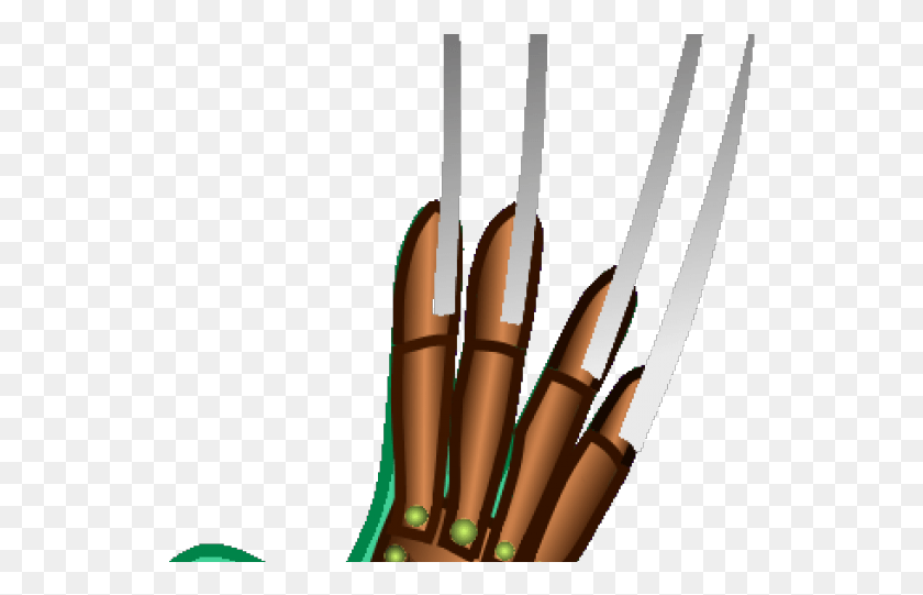 534x481 Claw Clipart Freddy Krueger Arrow, Symbol, Leisure Activities, Musical Instrument HD PNG Download
