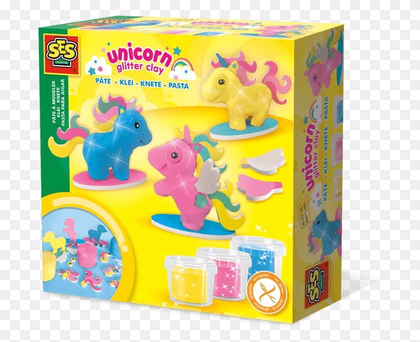 689x624 Clay Unicorns Ses Creative, Toy, Peeps, Box HD PNG Download