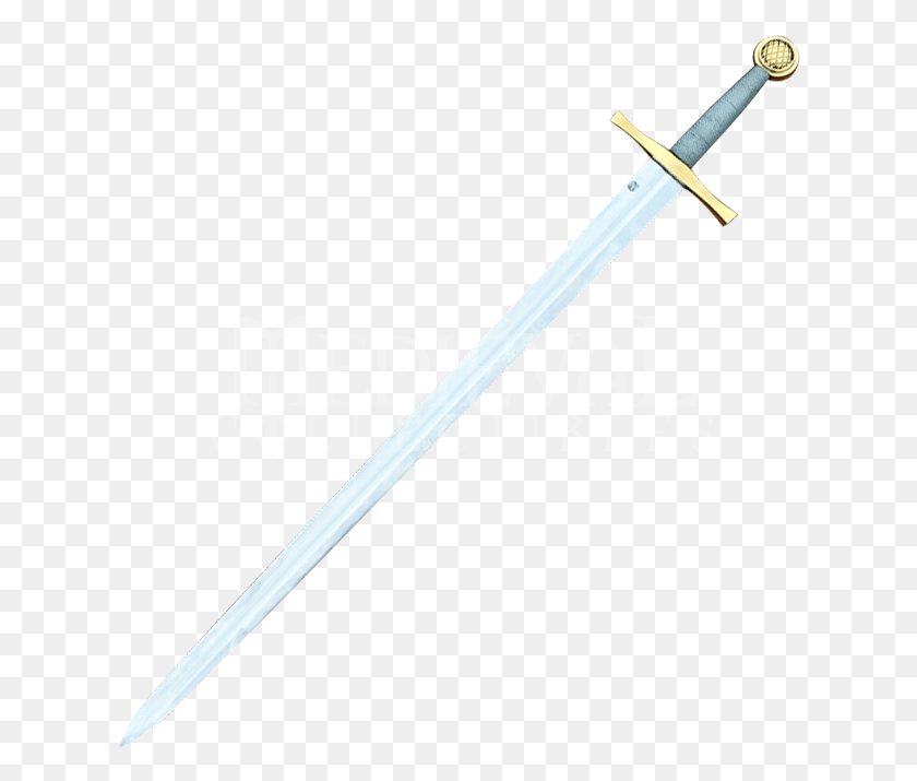 626x655 Claymore Drawing Ninja Sword Excalibur Sword, Blade, Weapon, Weaponry HD PNG Download
