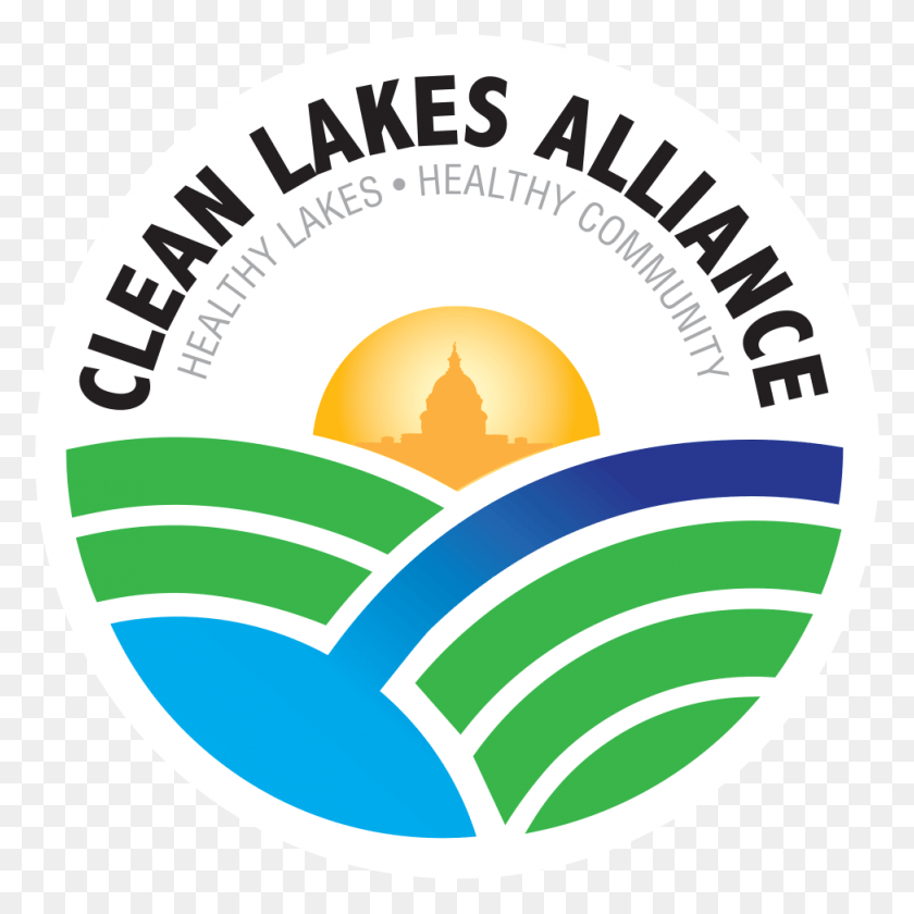 974x974 Descargar Png Clean Lakes Alliance Logo Blanco Clean Lakes Alliance, Símbolo, Marca Registrada, Al Aire Libre Hd Png