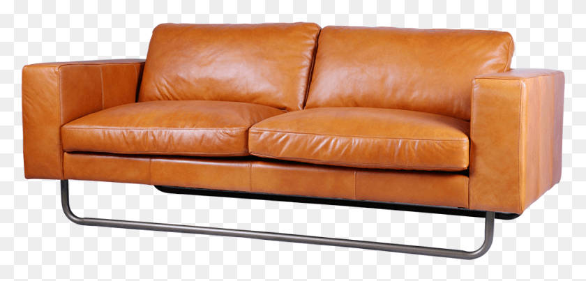 967x426 Clean Lined Sofa Studio Couch, Furniture, Armchair, Cushion HD PNG Download