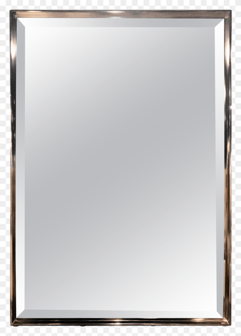 823x1172 Clean Lines And An Unobtrusive Black Glazed Nickel Mirror, Appliance HD PNG Download