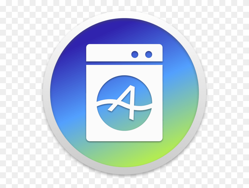 573x573 Descargar Png Texto Limpio En La Mac App Store Texto, Símbolo, Disco, Logotipo Hd Png