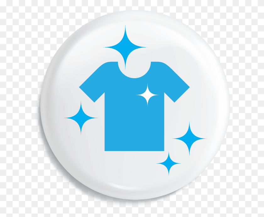 626x631 Cleaner Hygienic Laundry Circle, Symbol, Recycling Symbol, Star Symbol HD PNG Download