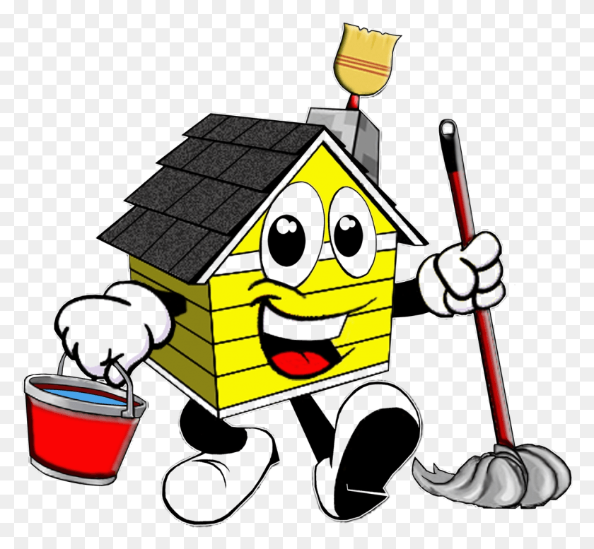 1152x1059 Cleaning Clipart Trans House Cleaning Cartoon, Dynamite, Bomb, Weapon HD PNG Download