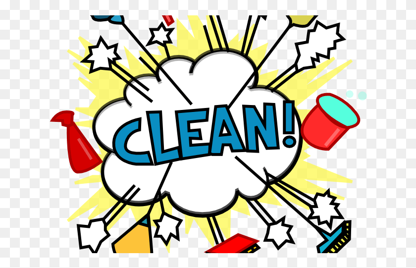 642x481 Cleaning Lady Cartoon Clean Up Clip Art, Dynamite, Bomb, Weapon HD PNG Download