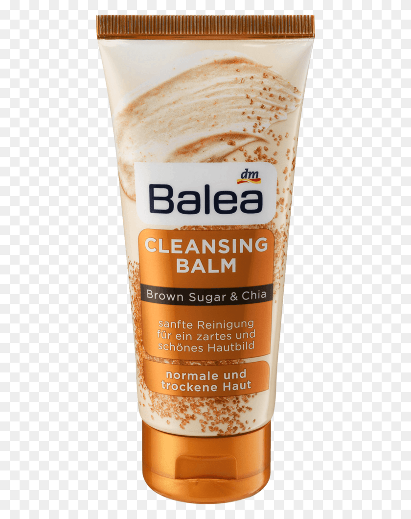 448x999 Cleansing Balm Brown Sugar Amp Chia Balea Cleansing Balm, Sunscreen, Cosmetics, Bottle HD PNG Download