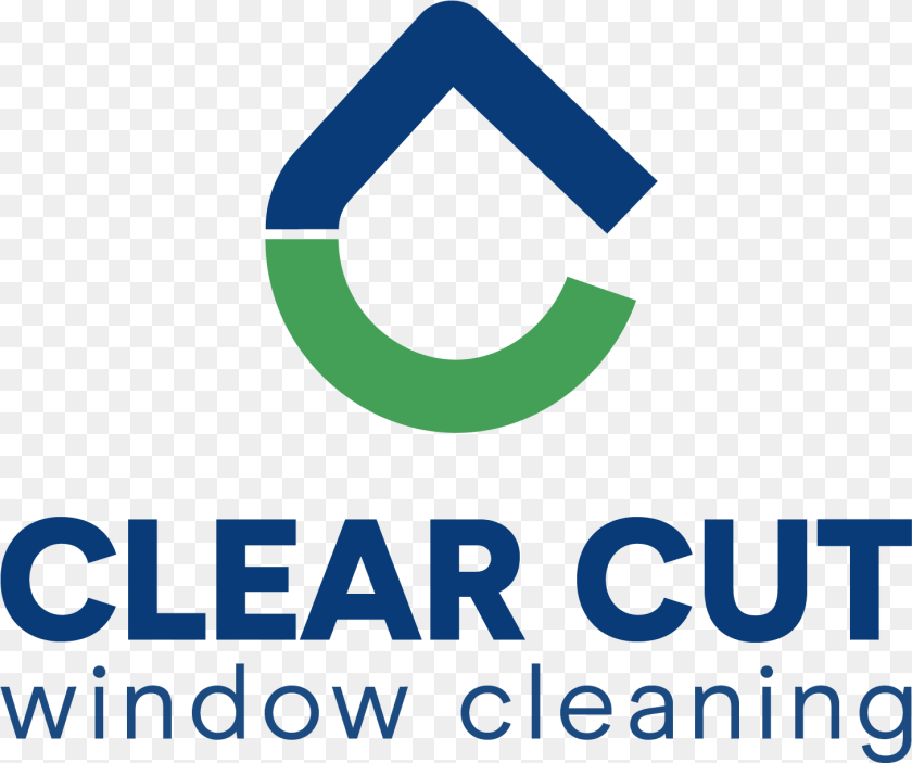 1458x1221 Clear Cut Window Cleaning, Logo Sticker PNG