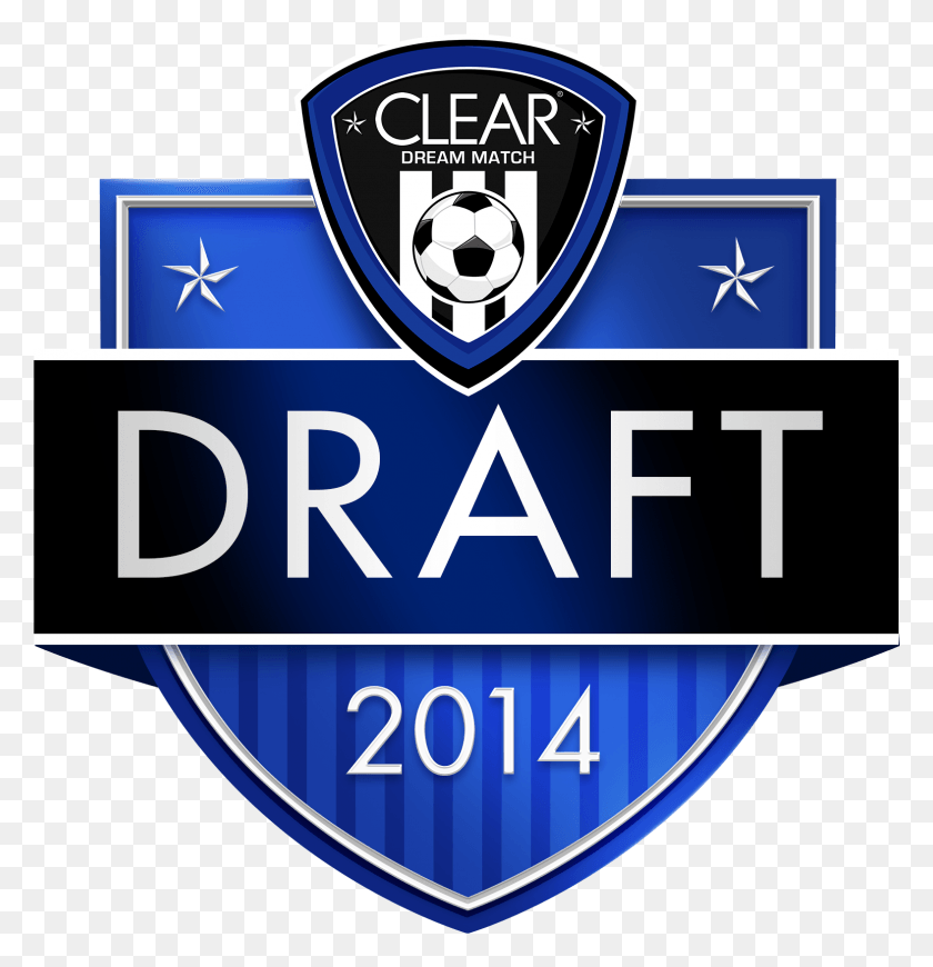 1575x1636 Clear Dream Match Draft Logo Clear Dream Match, Symbol, Trademark, Soccer Ball HD PNG Download