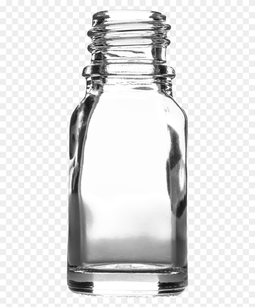 401x951 Clear Glass Dropper Bottle Photo Clear Dropper Bottle Without Background, Jar, Milk, Beverage HD PNG Download