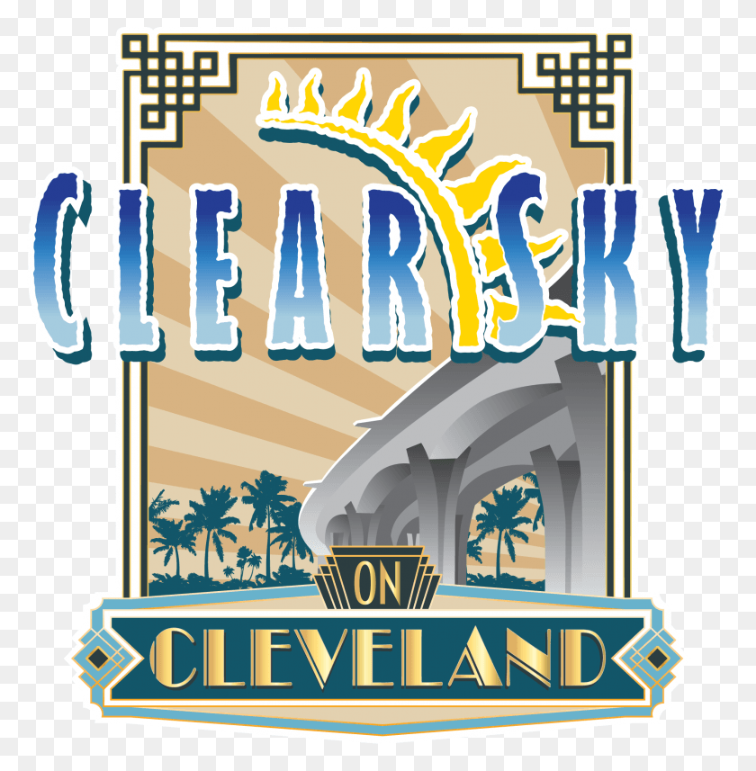 1783x1824 Clear Sky On Cleveland Logo, Advertisement, Poster, Flyer HD PNG Download