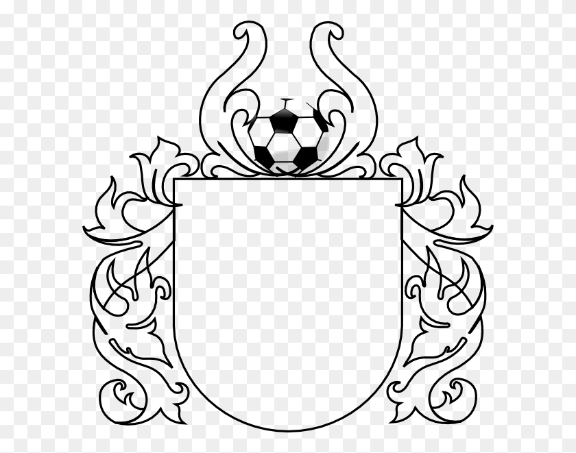 600x601 Clear Soccer Badge Clip Art Soccer Logo Free, Armor, Shield, Stencil HD PNG Download