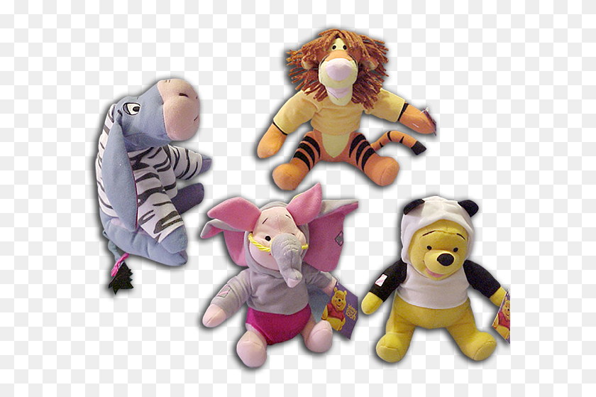 599x499 Clearance Sale On Winnie The Pooh And Friends As Zoo Winnie The Pooh Zoo, Plush, Toy, Teddy Bear HD PNG Download