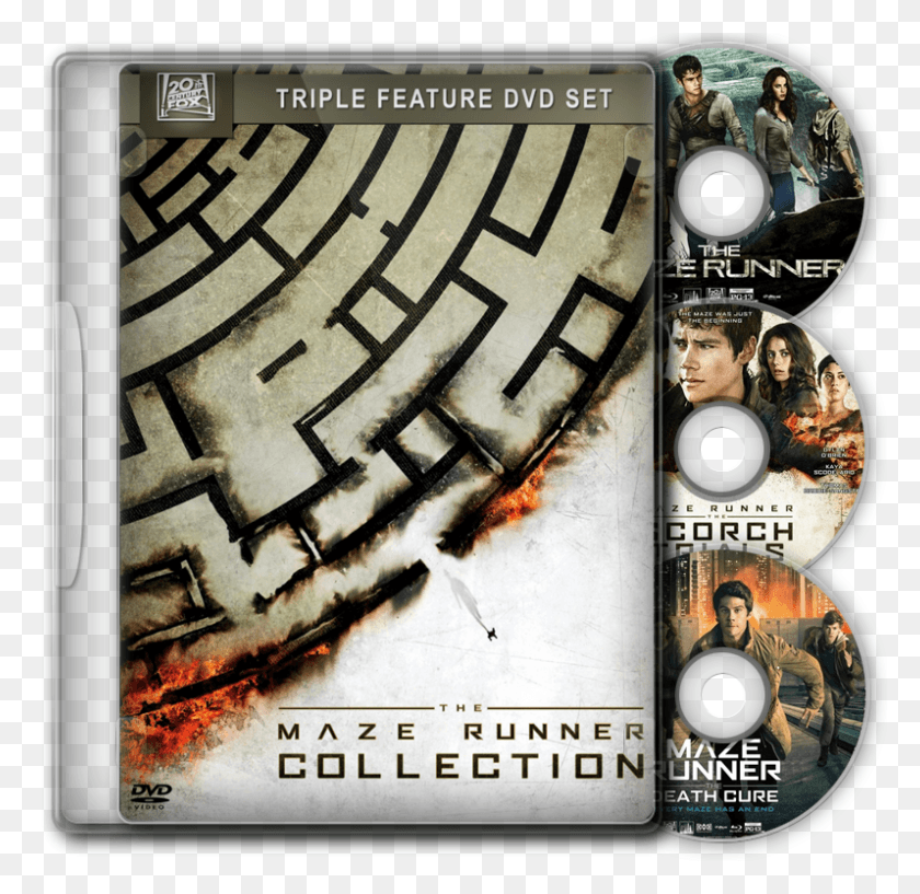 797x774 Clearcaseboxset Maze Runner Maze, Person, Human, Poster HD PNG Download