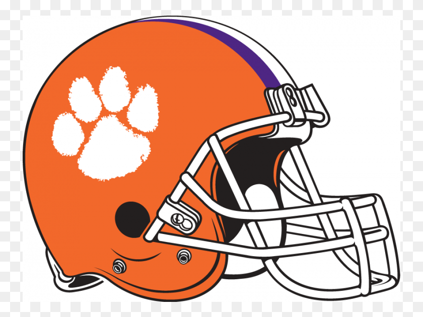 751x570 Clemson Tigers Iron On Stickers And Peel Off Decals Logos And Uniforms Of The Cleveland Browns, Clothing, Apparel, Helmet HD PNG Download