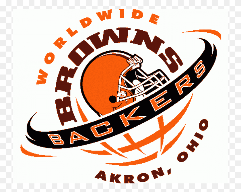 751x610 Cleveland Browns Iron Ons Logos And Uniforms Of The Cleveland Browns, Advertisement, Poster, Label HD PNG Download