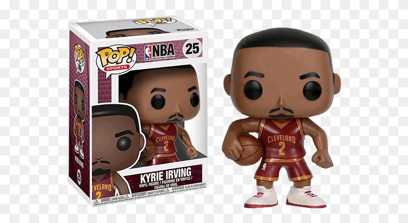 566x399 Cleveland Cavaliers Kyrie Irving Pop Vinyl Figure Funko Pop Kyrie Irving, Robot, Toy, Person HD PNG Download