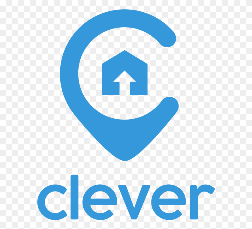 593x704 Clever Real Estate Logo Delete Key, Poster, Advertisement, Symbol HD PNG Download