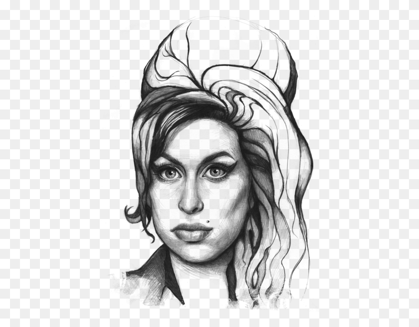 441x597 Click And Drag To Re Position The Image If Desired Amy Winehouse, Gray, World Of Warcraft HD PNG Download