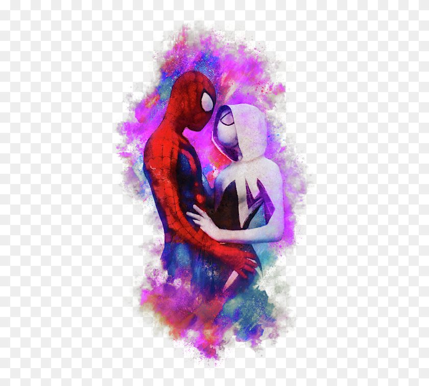 405x695 Click And Drag To Re Position The Image If Desired Spider Gwen And Spider Man, Modern Art, Performer HD PNG Download