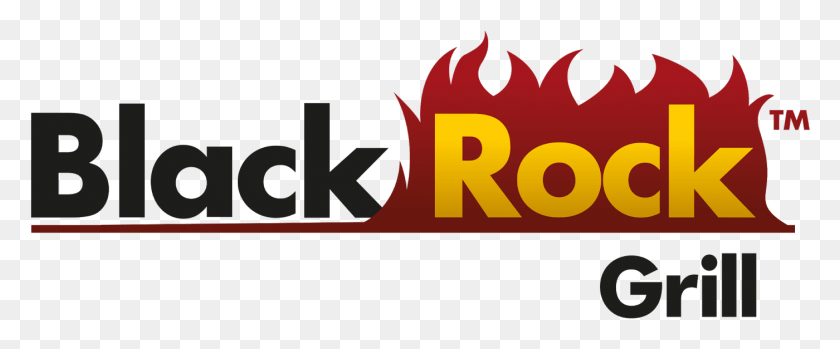 1400x519 Descargar Png Black Rock Grill Logo, Fuego, Texto, Llama Hd Png