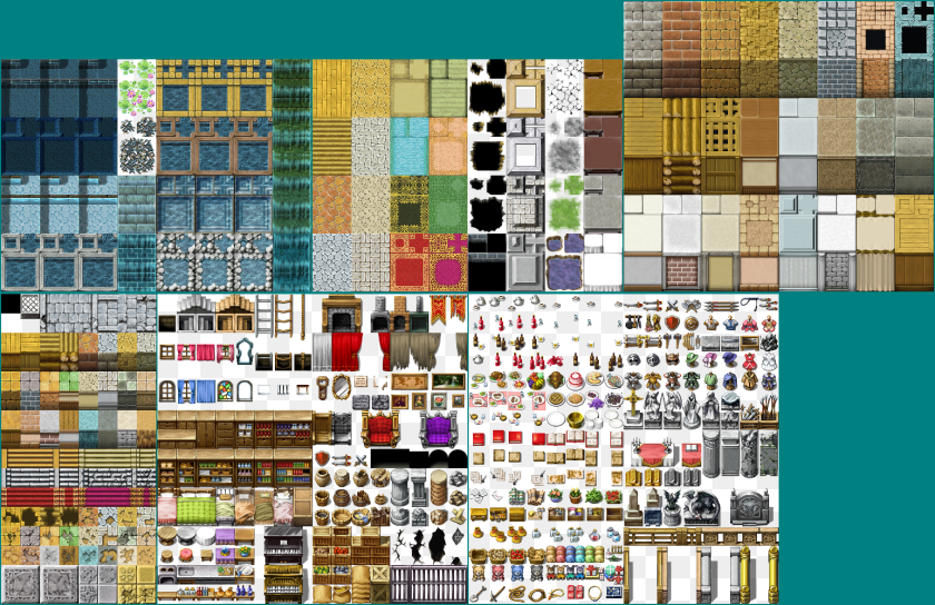 1544x1000 Click For Full Sized Inside Rpg Maker Mv Tilesets Interior, Art, Collage, Architecture, Building Clipart PNG