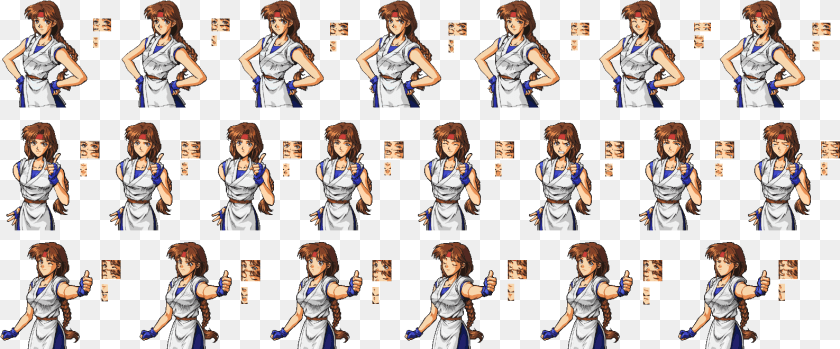 1588x659 Click For Full Sized Image Yuri Sakazaki King Of Fighters Kyo Yuri, Person, People, Adult, Female PNG