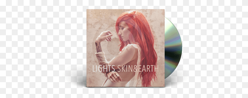 443x274 Click For Larger Image Lights Skin And Earth Album Cover, Person, Human, Arm HD PNG Download