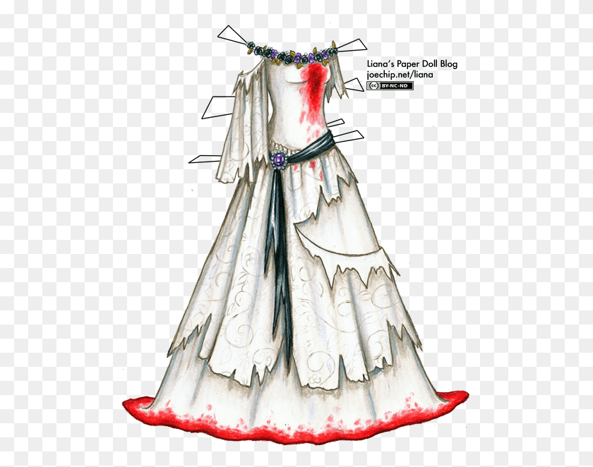 506x602 Нажмите, Чтобы Увидеть Большую Версию Платье, Свадебное Платье, Халат, Платье Hd Png Скачать