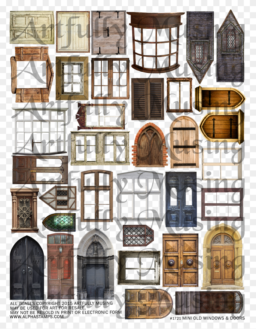 779x1021 Click Here For The Supply List Of Products Used In Old Windows And Door, Collage, Poster, Advertisement HD PNG Download