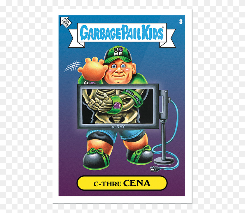 482x672 Click Here To Buy Wwe Packs Amp Boxes On Blowoutcards Wwe Garbage Pail Kids, Person, Human, People HD PNG Download
