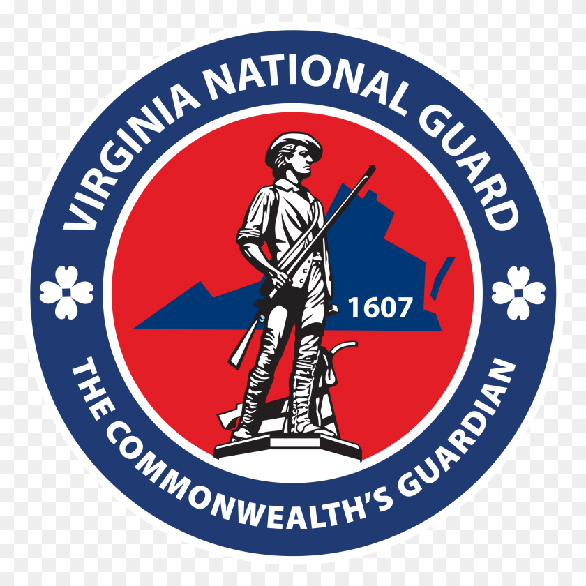 2036x2036 Нажмите Здесь, Чтобы Перейти К Логотипу Национальной Гвардии Сша В Вирджинии, Символ, Товарный Знак, Человек Hd Png Скачать